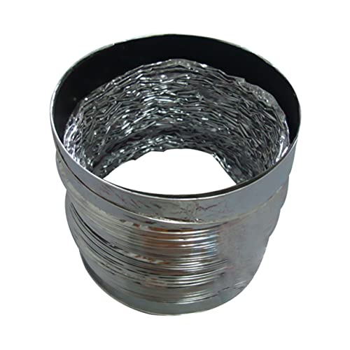 DIYEAH 1 Stück Aluminiumfolie Luftkanal Abluftventilator Luftleitungs-Entlüftungsschlauch Rohr Flexibler Auspuffkanalschlauch Entlüftungsschlauch der Klimaanlage Silver DIYEAH 1 Stück Aluminiumfolie Luftkanal Abluftventilator Luftleitungs-Entlüftungsschlauch Rohr Flexibler Auspuffkanalschlauch Entlüftungsschlauch der Klimaanlage Silver von DIYEAH