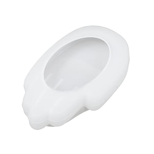 DIYEAH 1 Stück Karton Epoxidform Seife seifig Schmuckaufbewahrungsorganisator Verpackung Zinn soap dish Soap container Toilet soap holder Soap tray Soap holder for bathtub Kieselgel Weiß von DIYEAH