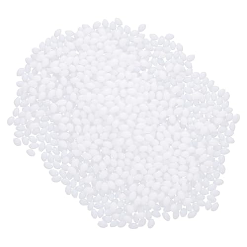 DIYEAH 1 Thermoplastischer Kristallton Formbare Falsche Para Puff Polyfill-füllung Gefälscht Schaumstoffplatte Bausatz Polymer Rocailles Polymorphe Pellets Perlen Lufttrockener Ton Harz von DIYEAH