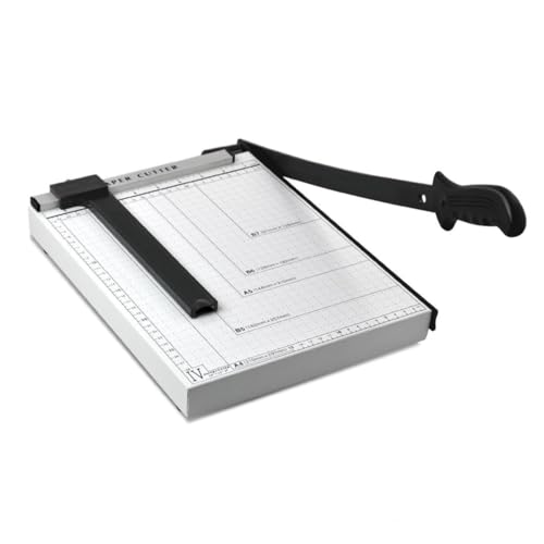 DIYEAH 10 12 Papierschneidewerkzeug paper cutter papierschneidemaschine guillotine papiercuter papercutter papirschneidemaschine papierhäcksler papierschrederer Papierschneider von DIYEAH