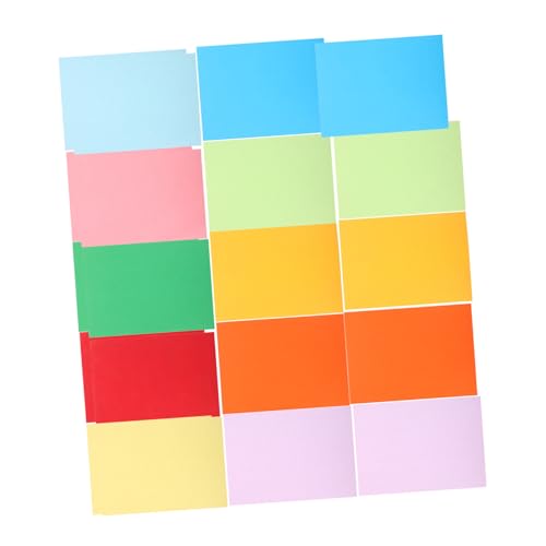 DIYEAH 100 Blätter Farbkopie Papier Zeichnung Papier Papier Bastel Papier Papier Papier Papier Papier Farbkarten Stock Papier Für Bastelfarbene Druckpapier Reines Holzzellstoff von DIYEAH