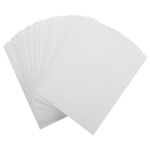 DIYEAH 100 Blatt Fotopapier Fotopapier Druckerpapier Trocknendes Bilderpapier Glänzendes Kalenderpapier Fotoqualitätspapier Fotodruckpapier Fotokopierpapier Weiß von DIYEAH