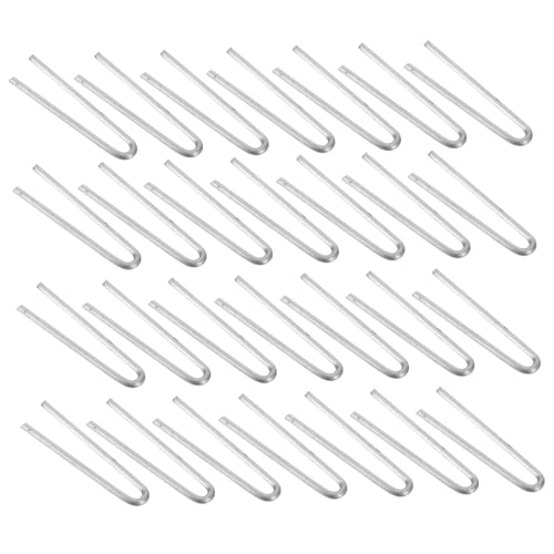 DIYEAH 100 Stück U Förmige Nichrom Hitzebeständige Brennadel Haken für Keramik Brennofen Diy Anhänger Ornamente Sprungring Draht für Töpferhandwerk und Glasfusion DIYEAH 100 Stück U Förmige Nichrom Hitzebeständige Brennadel Haken für Keramik Brennofen Diy Anhänger Ornamente Sprungring Draht für Töpferhandwerk und Glasfusion von DIYEAH