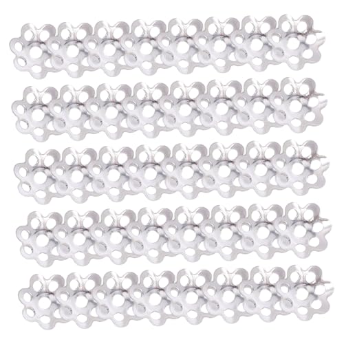DIYEAH 1000 Stück Eisen Perlenkappen Blumenmuster Schmuckzubehör Glatte Polierte Endkappen für Diy Armbänder Halsketten Dekorative Spacer für Vielseitige Bastelprojekte DIYEAH 1000 Stück Eisen Perlenkappen Blumenmuster Schmuckzubehör Glatte Polierte Endkappen für Diy Armbänder Halsketten Dekorative Spacer für Vielseitige Bastelprojekte von DIYEAH