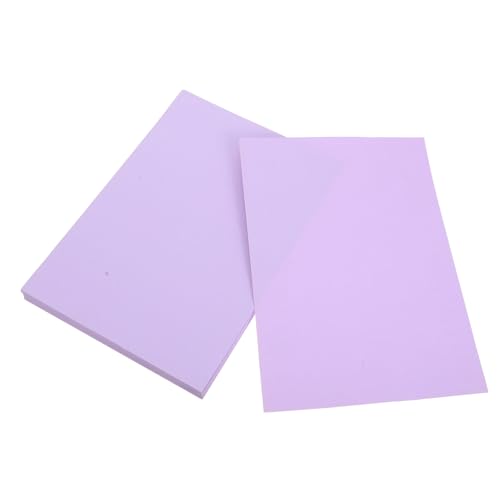 DIYEAH 100St Kopierpapier druckerpapier kartenpapier dicker Karton A4-Kartonpapier origami DIY papier dickeres Faltpapier Zubehör für DIY-Projekte Druckpapier Zellstoffpapier Lavender von DIYEAH