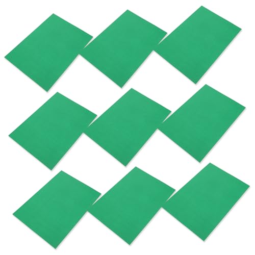 DIYEAH 10St grüner Karton Scrapbooking-Papier Karten Basteln Geschenkkarten Papier Hochwertiges Kartonpapier Karten für Feiern Zubehör für die Kartenherstellung dickes Papier Green von DIYEAH