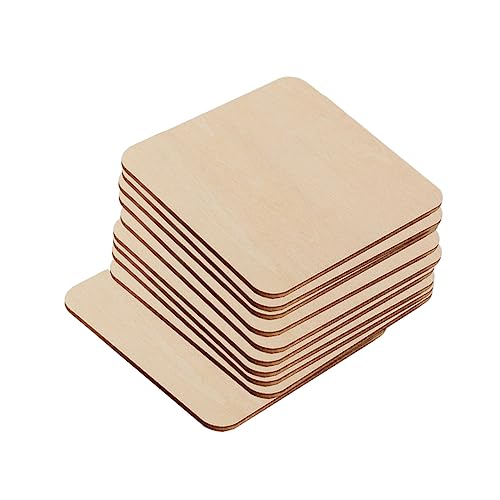 DIYEAH 10St holz DIY chip papierschere decoupage holzplatten Graffiti-Spiele inneneinrichtung holzbretter bauholz scrabbook scheckheft kritzelspiel Bastelholz selber machen Bambus von DIYEAH