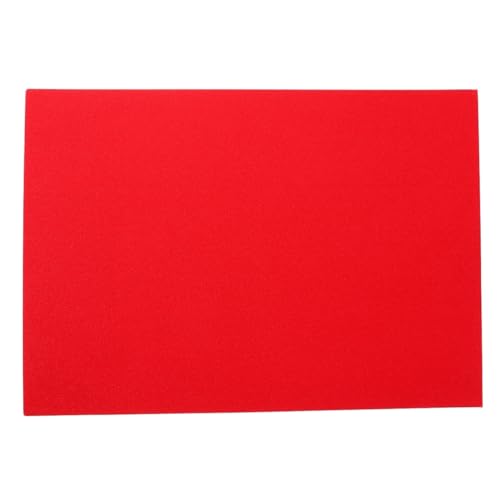 DIYEAH 10st Glitzerpapier Gold Sammelalbum Kartenvorrat Kartenherstellung Kunst Maschine Vinyl Zubehör Funkeln Geschäft Freude-accessoires Gel Glitzerndes Geschenkpapier Irisierend Rot von DIYEAH