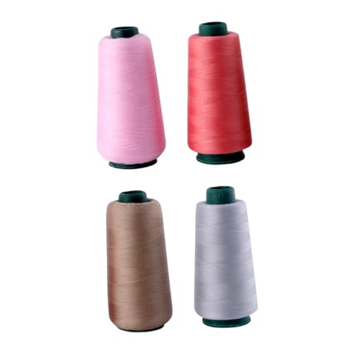 DIYEAH 12 Stück Pagode Linie 402 High Speed ​​Polyester Linie Overlockgarn Stickgarn Polyester Maschinengarn Stickspulen Nähmaschinengarn Premium Nähzubehör Quilten von DIYEAH