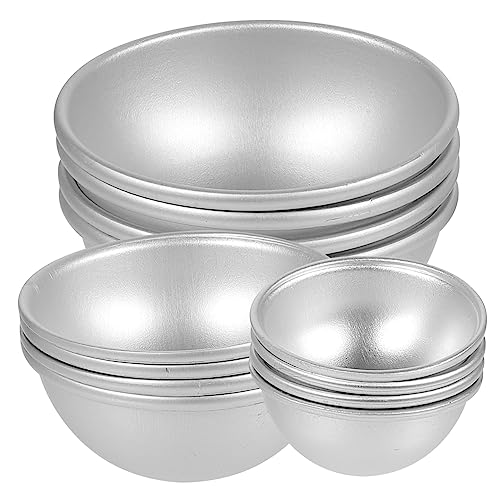 DIYEAH 12 Teiliges DIY Halbkreis Badebomben Mold Set Aus Bastelbedarf Für Kreative Badeperlen Und Kuchendekoration Perfekt Für Geschenkideen Und Spa Anwendungen von DIYEAH