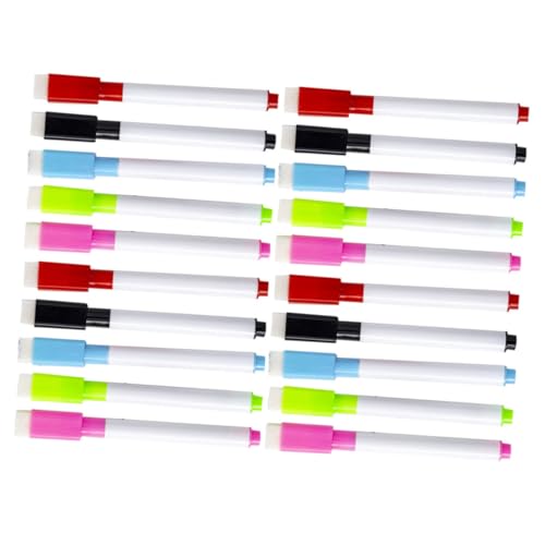 DIYEAH 120 Stk Whiteboard-stift Expo-marker Whiteboard-marker Trocken Abwischbar Trocken Abwischbare Marker Mit Feiner Spitze Trocken Abwischbarer Radiergummi Trockener Löschstift Plastik von DIYEAH