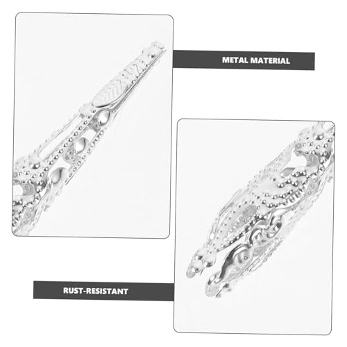 DIYEAH 120 Stück Teiliges Metall Perlenkappen für Schmuckherstellung Konische Trompetenblütenform Silberfarbene Diy Bead Caps für Armbänder und Halsketten Große Menge für Vielseitige DIYEAH 120 Stück Teiliges Metall Perlenkappen für Schmuckherstellung Konische Trompetenblütenform Silberfarbene Diy Bead Caps für Armbänder und Halsketten Große Menge für Vielseitige von DIYEAH