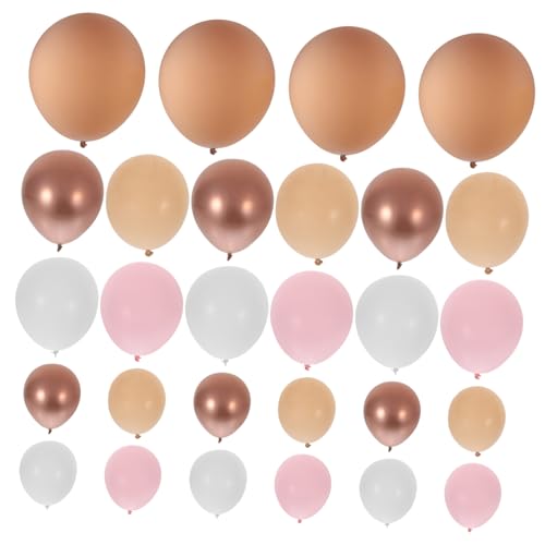 DIYEAH 124 Stück Ballongirlanden-set Helium Schwimmbad Dekorationen Blase Ballonbogen Aus Latex Ballonbogen-kit Feier Ballonbogen Neutrale Ballongirlande Bogen Aus Latexballons Emulsion von DIYEAH