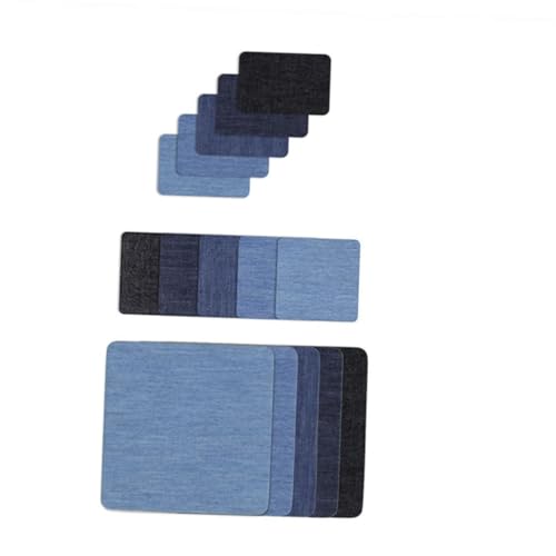 DIYEAH 15 Stk Patches nähen Flicken für Kleidung Kleidungsflicken Flicken aufnähen Jeans reparieren jeans patches Jeansflicken Jeansverzierung Jeans-Patches Flicken für Bekleidung von DIYEAH