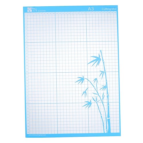 DIYEAH 1Stk Spezialunterlage für Schneideplotter große Schneidematten zum Basteln Bastel- und Schneidematte Malmatte cutting mat Schneidematte im A3-Format a3 gravur schneidebrett Blue von DIYEAH