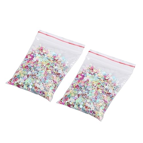 DIYEAH 2 Packungen Pailletten Handwerk plastikenten party decoration schmuck machen Tischdekoration Glitzernde Pailletten dekoring DIY Pailletten Handwerk Pailletten Paillettenkunst von DIYEAH