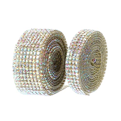 DIYEAH 2 Rollen Diamantklebernetz für Streifen Rosa klebrig Strassband selbstklebend Schleife Aufkleber mit Strassbändern selbstklebende Strasssticker Heißschmelzkleber DIYEAH 2 Rollen Diamantklebernetz für Streifen Rosa klebrig Strassband selbstklebend Schleife Aufkleber mit Strassbändern selbstklebende Strasssticker Heißschmelzkleber von DIYEAH