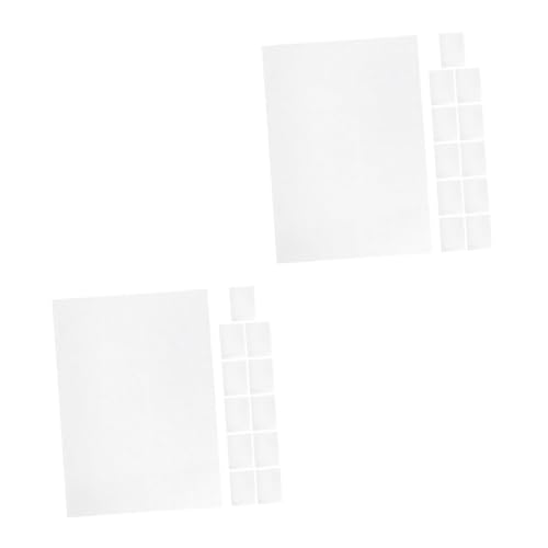 DIYEAH 2 Sätze 2 Sets Bedruckbare Schrumpffolie Schrumpfmaterial Schrumpffolie DIY Schrumpfbare Kunsthandwerk Schrumpfbare Papier Schrumpffolie Weiß 12 Blatt X 2 12 Blatt * 2 von DIYEAH