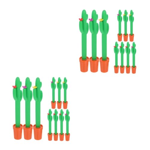 DIYEAH 2 Sätze 2 Sets Feigenkaktusstifte Kaktusstifte Niedliche Stifte Dekorative Stifte Niedliche Schreibwaren Bürobedarf Kugelschreiber Füllfederhalter 10 Stück * 2 von DIYEAH