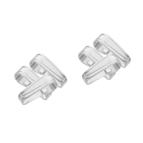 DIYEAH 2 Sätze 2 Sets Schmuckclips Für Halsketten Charm Halsketten Schmuckverschluss Klemmbügel Für Die Schmuckherstellung Charm Clips Für Armbänder Halskettenbügel 3 Stück * 2 von DIYEAH