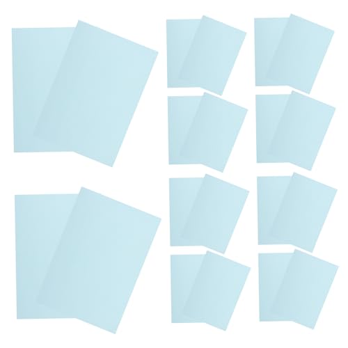 DIYEAH 2 Sätze Farbige Papiere Computerpapier Fotopapier Im A4-format Druckerpapier A4 Schreibmaschinenpapier Letter Paper Papierschere Druckpapiere Konstruktionspapiere Blue 100 Blatt*2 von DIYEAH