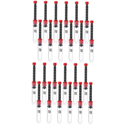 DIYEAH 2 Sätze Füllfederhalter Elastischer Tintenabsorber Schulbedarf Tintenkonverter Ersatz Tintenbrunnen Absorber Kugelschreiber Tintenfüller Tintennachfüllrohr 12 Stück * 2 von DIYEAH