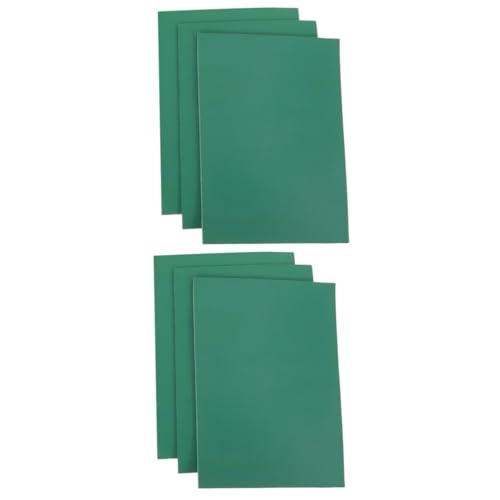 DIYEAH 2 Sätze Gummifolie Gravieren Schneidematten- Druckgrafik-schnitzplatte Basteln Für Linoleumblöcke Für Die Druckgrafik Schnitzbretter PVC Green 3 Stück * 2 von DIYEAH