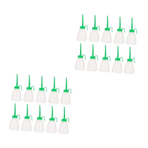 DIYEAH 2 Sätze Kleiner Öltopf Für Nähmaschine Spitze Ölflasche Nähmaschinen Öler Plastikenten Ölflasche Plastik Flüssige Ölkanne Werkzeugmaschine Betanken Wiederverwendbar 20 Stück * 2 von DIYEAH