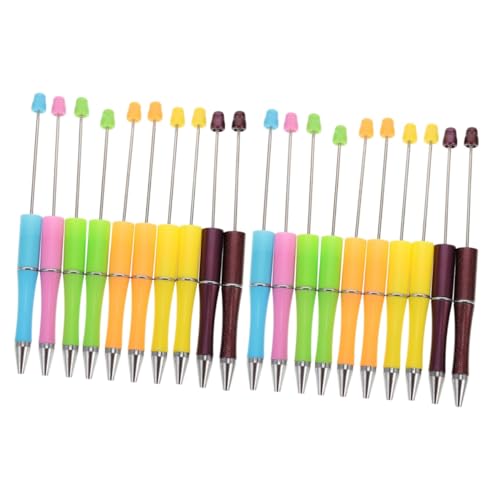 DIYEAH 2 Sätze Kugelschreiber Textmarker Gelschreiber Feine Spitze Reize Ballpoint Pen Kugleschreiber Unterrichtsmaterialien Für Schüler Schreibstifte Für Das Büro Plastik 10 Stück * 2 von DIYEAH