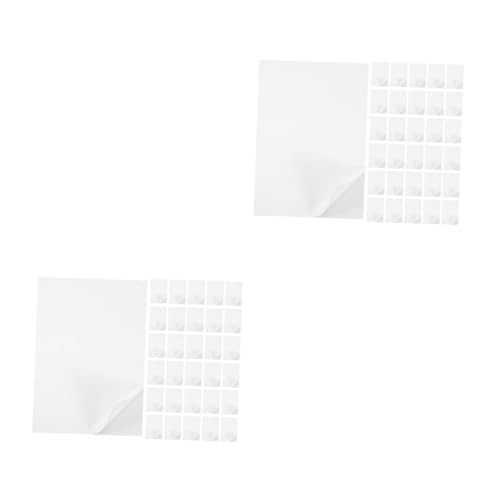 DIYEAH 2 Sätze Mattes Schreibpapier Aufkleberpapier Letter Paper Schulzeug Weißes Papier Etikettenaufkleber Etikettenpapier Leeres Aufkleberdruckpapier Kraftpapier Transparent 100 Blatt*2 von DIYEAH