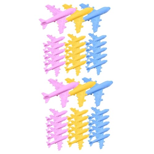 DIYEAH 2 Sätze Radiergummi Erasers for Schulzubehör Handheld Flugzeug Schulzeug Studentengummis Federnd Luft Jet Briefpapier Im Flugzeugstil Kawaii Schulmaterial Plastik 18 Stück * 2 von DIYEAH