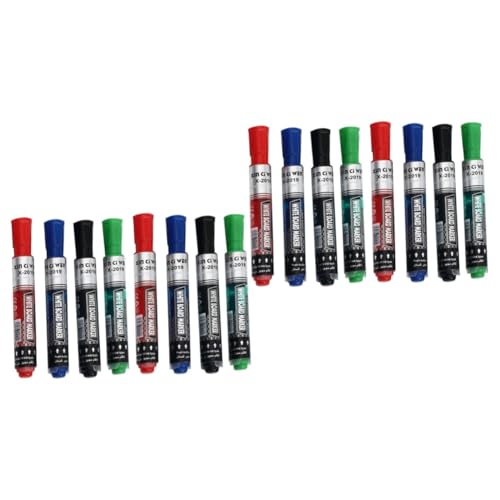 DIYEAH 2 Sätze Whiteboard-stift Trocken Abwischbare Marker Whiteboard-marker 8 Stück * 2 von DIYEAH