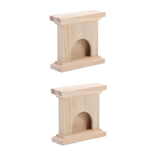 DIYEAH 2 Stück Mini Massivholz Kamin Deckenleuchte Kugel Lampenschirm Überwurf Teppiche Deckenventilator Camping Matte Teppich Ball Lampenschirm Helle Lampenschirme Beige von DIYEAH