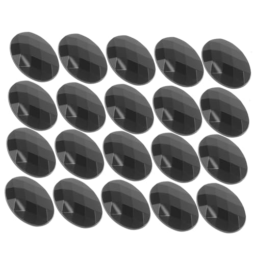 DIYEAH 20 Stück Zubehör bohren Strasssteine mit flacher Rückseite zum Basteln Strass-Schuhdekor Schuhanhänger selber machen Kunstzubehör aus Strass Acryl Black DIYEAH 20 Stück Zubehör bohren Strasssteine mit flacher Rückseite zum Basteln Strass-Schuhdekor Schuhanhänger selber machen Kunstzubehör aus Strass Acryl Black von DIYEAH