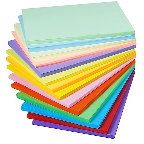 DIYEAH 200 Blatt Origami Bastelpapier für Kinderpapier grünes Papier Kartonpapier pastellfarbenes Baupapier Papierhandwerk Farbpapier zum Basteln für Scrapbook-Papierblock von DIYEAH