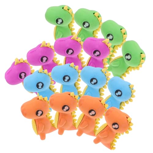 DIYEAH 24St tierischer Radiergummi Mini-Radierer für das Klassenzimmer Radiergummi Tiere Kleine Radiergummis erasers for schulsachen Klasse Preise Radiergummis für Kinder Plastik von DIYEAH