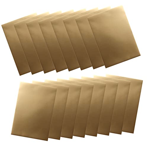 DIYEAH 25 Blätter Goldener Karton Bastelfaltpapier Seidenpapier Einwickeln Pastell Pergamentpapier Band Zubehör Für Die Kartenherstellung Bastelkarte Origami-papierstreifen Das Papier von DIYEAH