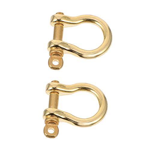 DIYEAH 2Stücke U Förmige D Ringe Reinem für DIY Handwerksbedarf Abnehmbare Schlüsselanhänger und Taschenringe Langlebig und Robust für Rucksackgurte DIYEAH 2Stücke U Förmige D Ringe Reinem für DIY Handwerksbedarf Abnehmbare Schlüsselanhänger und Taschenringe Langlebig und Robust für Rucksackgurte von DIYEAH
