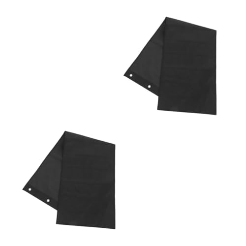 DIYEAH 2st Wandmontierte Aufbewahrungstasche Für Dokumente Organisator Aus Papier Aktenordner Zum Aufhängen An Der Wand Hängeregistraturhalter Briefhalter Für Die Wand Polyester Black von DIYEAH