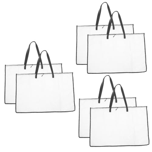 DIYEAH 3 Sätze Aktenhalter Anzeige Schraubenorganisator Taschen Zubehör Besonders Kabel Handgehaltener Beutel Transparente Dokumententasche Papiertüte Bemalen Handtasche Pvc 2 Stück * 3 von DIYEAH