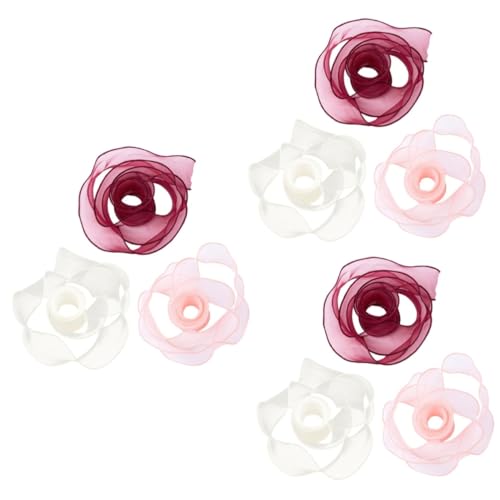 DIYEAH 3 Sätze Blumenwickelband Seidenband Ribbon Valentingsgeschenke Valentinsgeschenke Valwntinstagsgeschenk Zeremonie Spitzenband Spule Bastelband Urlaubsgeschenkband Garn 3 Stück * 3 von DIYEAH