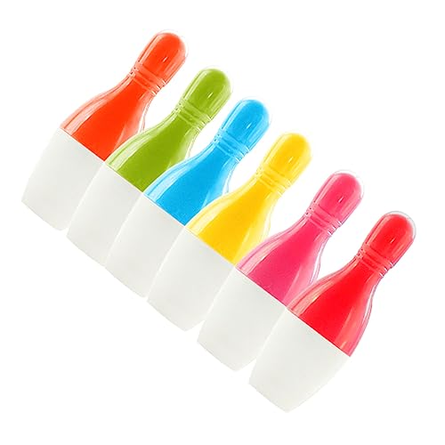 DIYEAH 3 Sätze Bowling Druckkugelschreiber Kugelschreiber Mini Bowling Pins Mini Bowling Spiel Fidget Pen Flair Points Tip Neuartige Stifte Großpackung Gadgets Stifte 20 Stück * 3 von DIYEAH