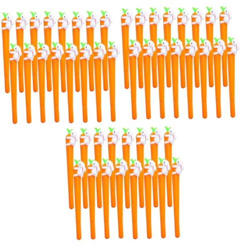 DIYEAH 3 Sätze Karotte Gel Stift Kugelschreiber Schreibutensilien Unterschriftsstift Office Supplies Tinte Tinte Flair-stifte Schöne 0,5 Mm Stifte Schreibstift Plastik Orange 24 Stück * 3 von DIYEAH