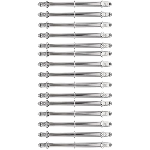 DIYEAH 3 Sätze Mappe Ringbuch Mechanismus-binder Runde Hefter Kleberinge Ordner-organizer Notizbuch Segmentierter Binder Notebook-mechanismus Aktenordner Weißnickel Silver 5 Stück * 3 von DIYEAH