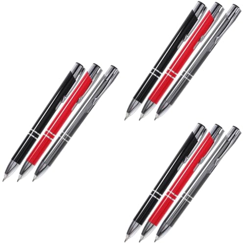 DIYEAH 3 Sätze Metall-touch-kugelschreiber Leselicht-stift Schreibstift Mit Licht Led-kugelschreiber O Lichtstift Schwarze Stifte Taschenlampenstift Touchscreen-stift Tinte 3 Stück * 3 von DIYEAH