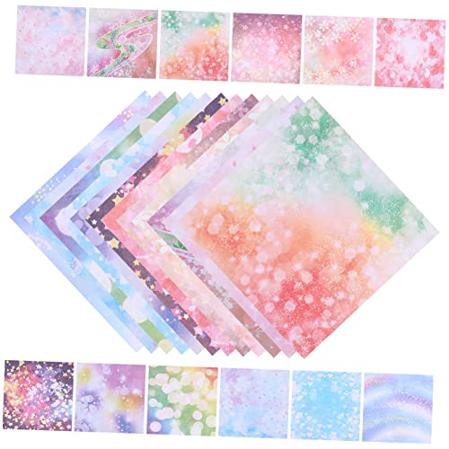 DIYEAH 3 Sätze Papier Basteln Für Bastelmaterial Für Drawing Paper Bastelsets Für Craft Paper Pastellfarbener Karton Pastellkarton Für Kunst Origami-kit 50 Blatt*3 von DIYEAH