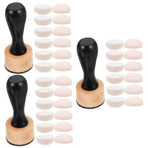 DIYEAH 3 Sets Stempelschwamm Malschwamm Liner Zeichenschwamm Stempelborstenschwämme Küchenschwämme Für Geschirr Make Up Schwamm Schrubberschwamm Für Die Küche Schwammhalter von DIYEAH