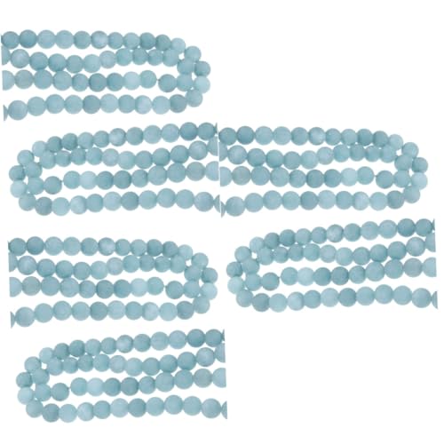 DIYEAH 3 Stück 2 Aquamarinperlen gemstone beads raumdeko Goldperlen Tropfenförmige facettierte Perlen lose Perlen für Schmuck steinperlen selber machen Naturstein von DIYEAH