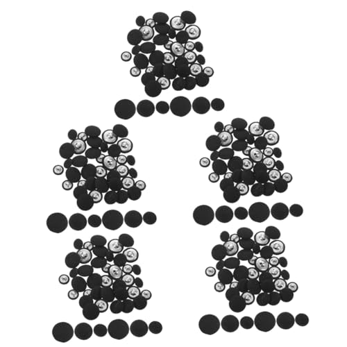 DIYEAH 300 Stk Stoffknopf runde Knöpfe DIY-Knöpfe knöpfe zum selber basteln Retro-Knöpfe stoffbezogene Knöpfe runde Mantelknöpfe Knöpfe zum Annähen von Mänteln Knöpfe nähen Polyester von DIYEAH