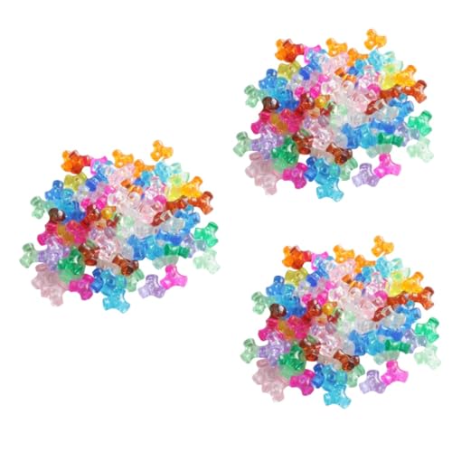 DIYEAH 3000 Stück Tri Beads Bastelperlen Kits Schmuckherstellung Perlen Zubehör Kinder Perlen von DIYEAH